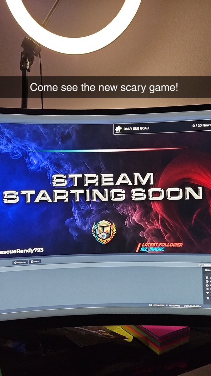 LIVE NOW! COME SEE THE NEW SCARY GAME! 😁
twitch.tv/rescuerandy793
#twitchstreamer #scarygame #horror #jumpscare #affiliate #livestream #livenow