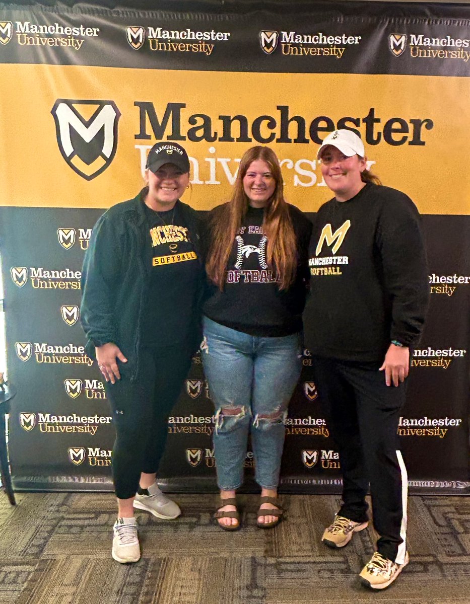 Huge thank you to Coach Emerich and Coach Barnett for an amazing visit!!! <a href="/SaraEmerich/">Coach Emerich</a> @Coach_Barnett16 <a href="/MU_SpartanSB/">Manchester University Softball</a> <a href="/IndyDreamsBack/">Indy Dreams Back/Baird</a>