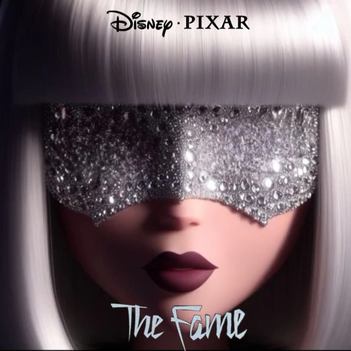 summerboy_00's tweet photo. Lady Gaga album covers as disney pixar movies - (a thread 🧶)

- The Fame https://t.co/1AUFsWMGIN