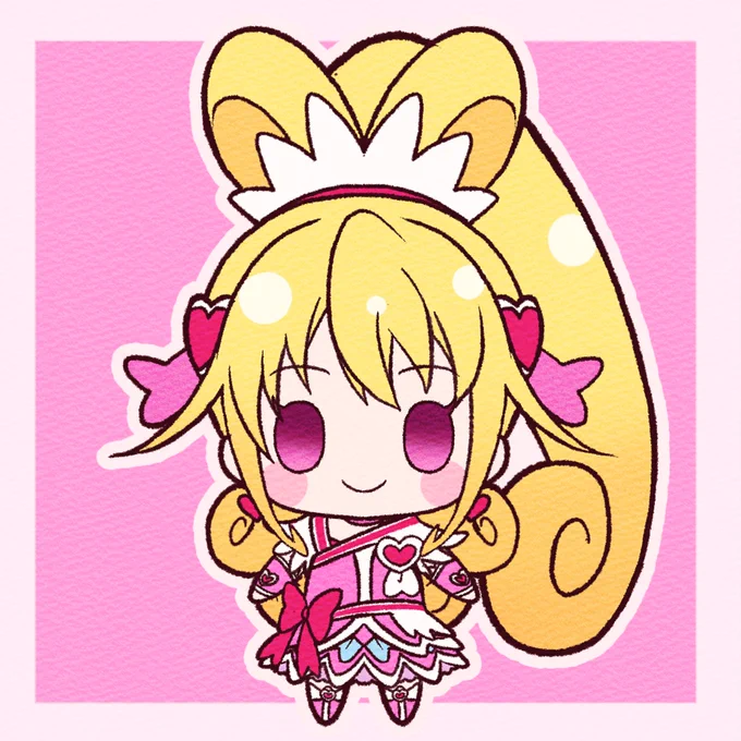 ぬいぐるみ風 キュアハートキュアダイヤモンド