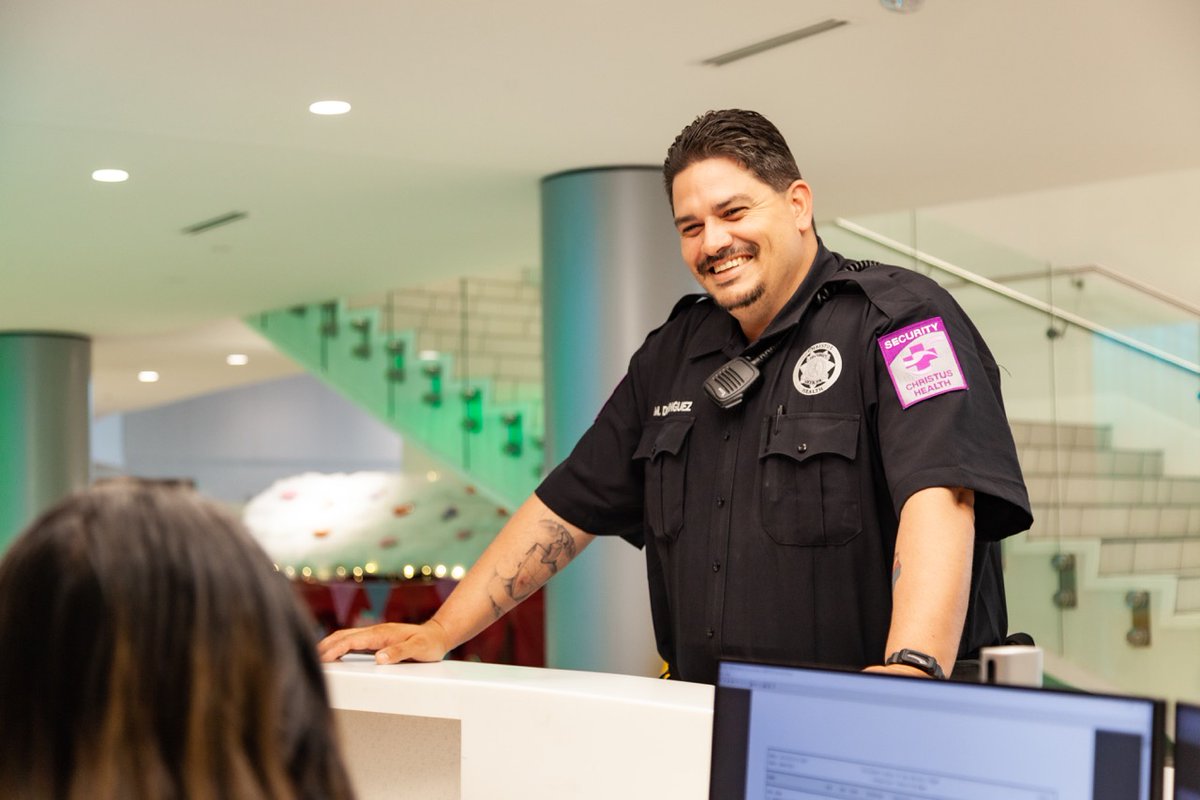 Our security officers are essential to serving and protecting our most valuable assets: our patients and hardworking staff. This month, we celebrated their dedication during Healthcare Security and Safety celebrations. Join their ranks at christus.io/careeropportun…