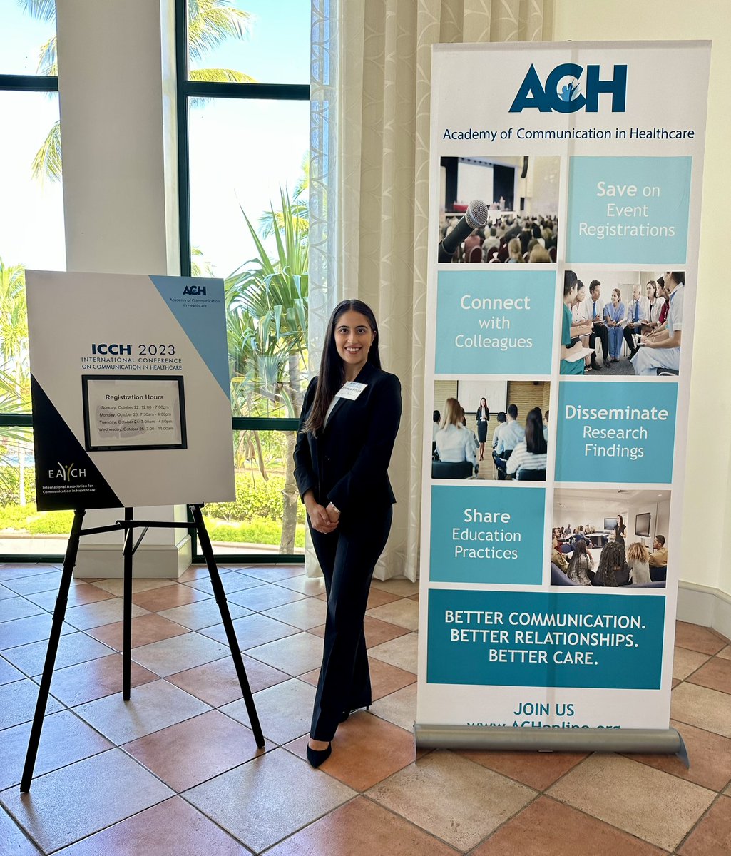 sahuja124's tweet photo. It was an honor presenting our research on Rapid Supportive Debriefing at the International Conference on Communication for Healthcare. Thank you to @ACHonline &amp; @gwallingfordMD.

Also was particularly exciting to meet other radiologists engaging in this work! #ICCH2023 https://t.co/LMaz3KdudC