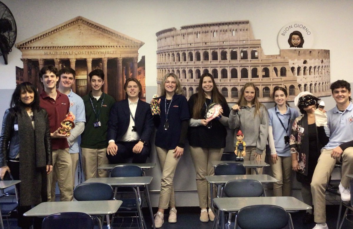 SaintViatorHS's tweet photo. “It is amazing to be recognized globally for the work we are doing within the World Languages Department, but specifically Italian.”

Saint Viator Italian Program Awarded Grant from Italian Ministry of Foreign Affairs 🔗 - https://t.co/gEAH0schmb https://t.co/iq1vPRV4xc