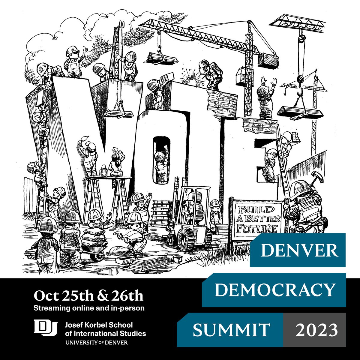 Passionate about defending #democracy? Join Attorney General Phil Weiser as he speaks at the #Denver Democracy Summit! #DenverDS2023 @josefkorbel Learn more and register: korbel.du.edu/DDS