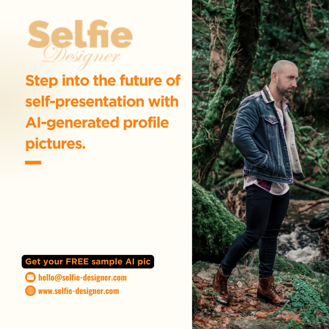 Leave the past behind and step boldly into the future of self-presentation! 

✨ Let AI create your next profile picture and watch your digital presence shine like never before. 

🌐 selfie-designer.com

#SelfieDesigner #AIPhotography #DatingAI #SmartSelfies #ProfilePicAI