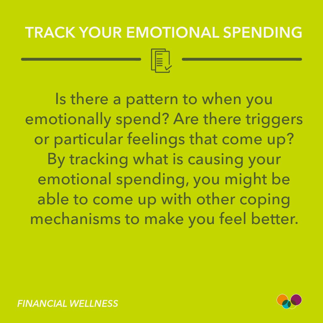 Spending might make you feel better for a moment, but it can spoil all your hard work to build your savings and might even make you spend more than you can afford.  Check out these helpful tips: