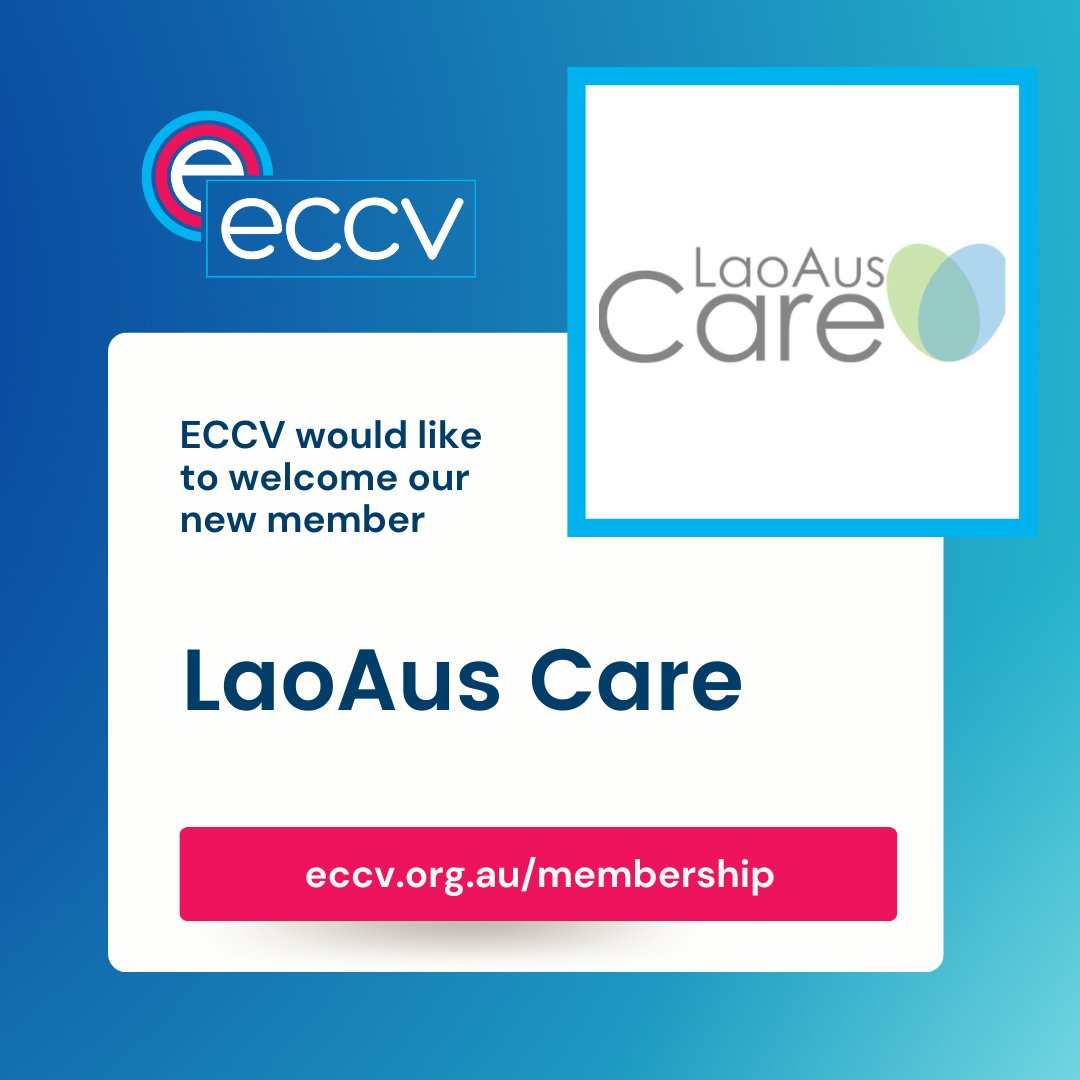 Welcome to LaoAus Care, an organisation dedicated to empowering the Lao community through social, cultural and health programs. If your organisation would like to become a member of ECCV, go to: eccv.org.au/membership.