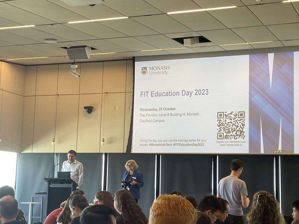 chetan_arora's tweet image. FIT Educationa Day kickoff by ⁦@ann_nicholson⁩ and ⁦@JeanGuySchneidr⁩ #FITEducationDay2023 #MonashInfoTech