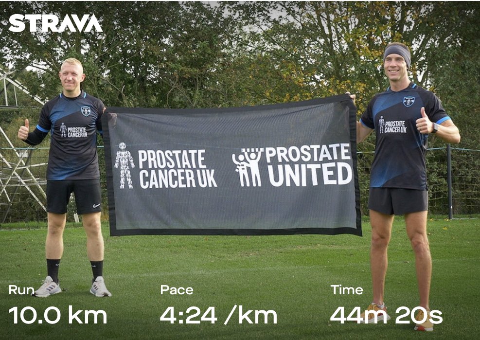 Day 24 @prostateunited ☑️ Lovely run out Moor Farm with @prostateunited veteran and good friend @jakeojkeeling. One week left to go! Please keep your donations coming in to support all our runners and riders 👇🏻🙌🏻 justgiving.com/fundraising/pr… #YouCanAlwaysDoMore