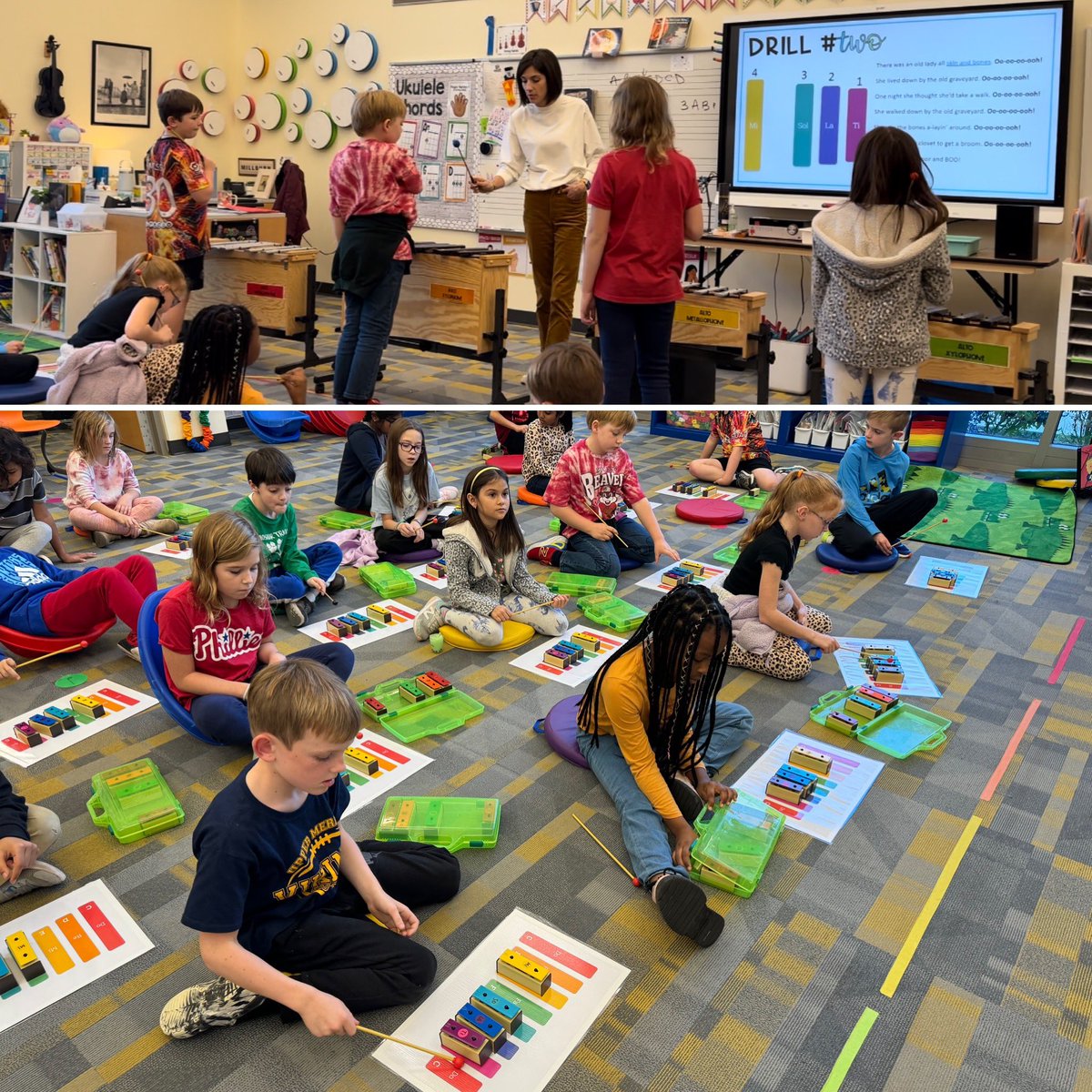 Blown away today by Mrs. Law’s third grade class. Mallet boot camp was a success! <a href="/GulphPBIS/">Gulph PBIS</a> <a href="/GulphPTC/">GulphPTC</a> <a href="/gulphedugator/">Mr.Dickerson</a>