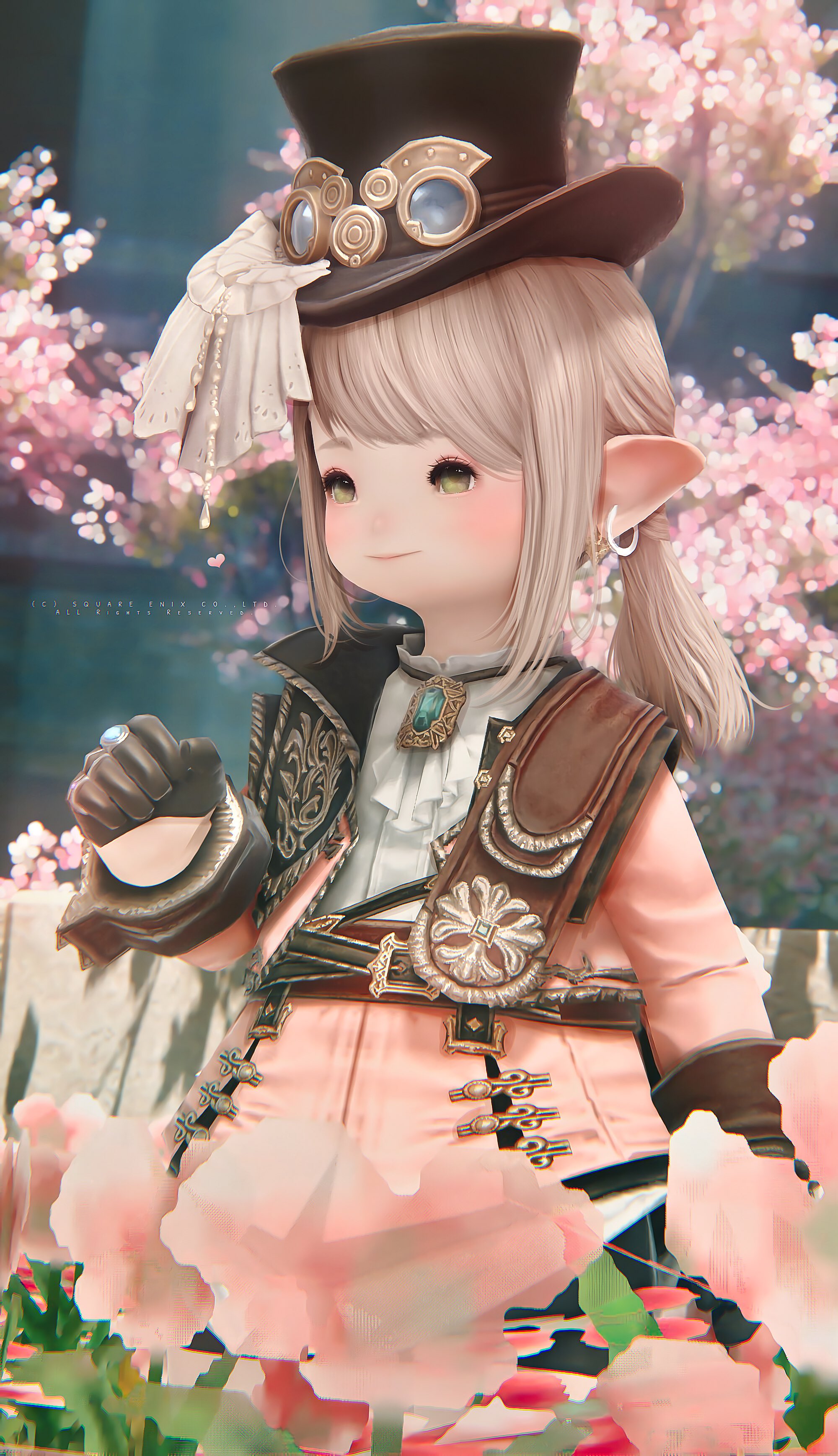 FF14 ララフェルコレクション メタルチャーム - クリアファイル FF14 ララフェルコレクション メタルチャーム - クリアファイル