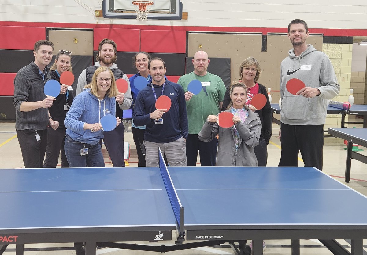 delkec's tweet photo. A huge thank you to Jeff Dyke @WarrenES_BCPS for hosting an after school Table Tennis workshop for elementary PE teachers! https://t.co/XSP8f3ogfZ