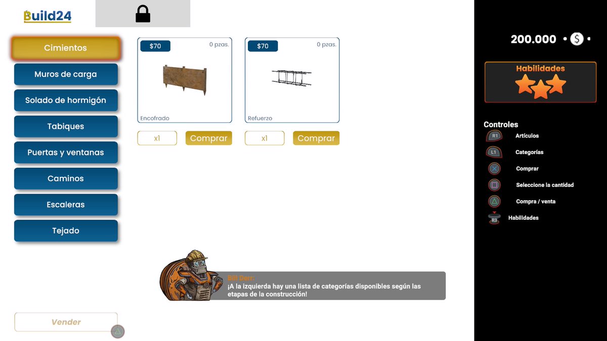 Zorost17's tweet image. Nos ofrece una cantidad de tutoriales y ayudas muy completas para aprender todo lo relacionado con el oficio y sus mecánicas.

@livemotiongames #BuilderSimulator #LiveMotionGames #FrozenWay #PS4Share