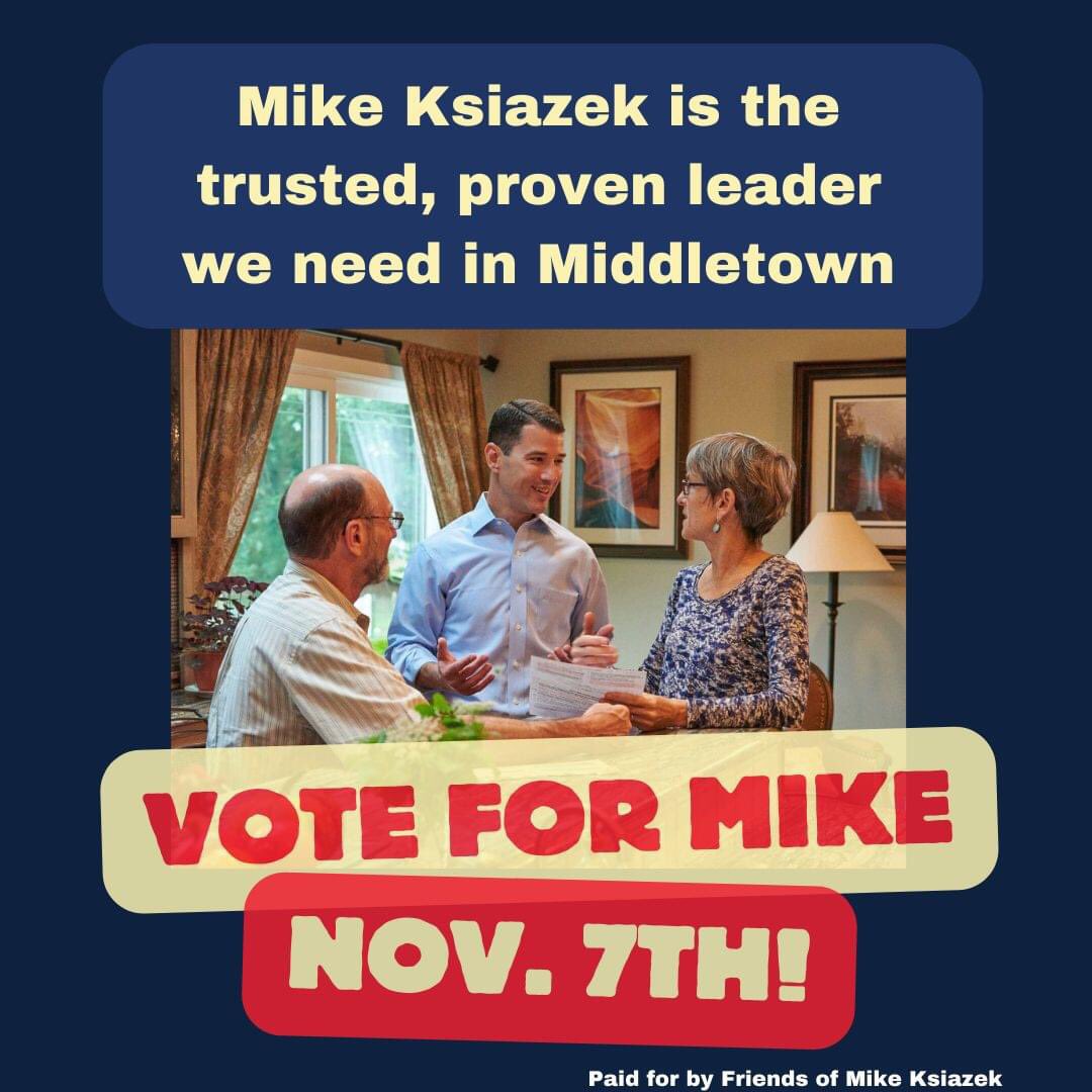 Middletown Supervisor Mike Ksiazek (@supervisormikek) on Twitter photo 