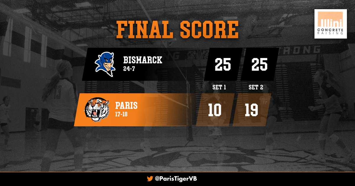 ParisTigerVB's tweet image. We fought until the very end. We always do.

@ParisAthletics @Prairiepress @IHSAScoreZone @little_illini @witysports