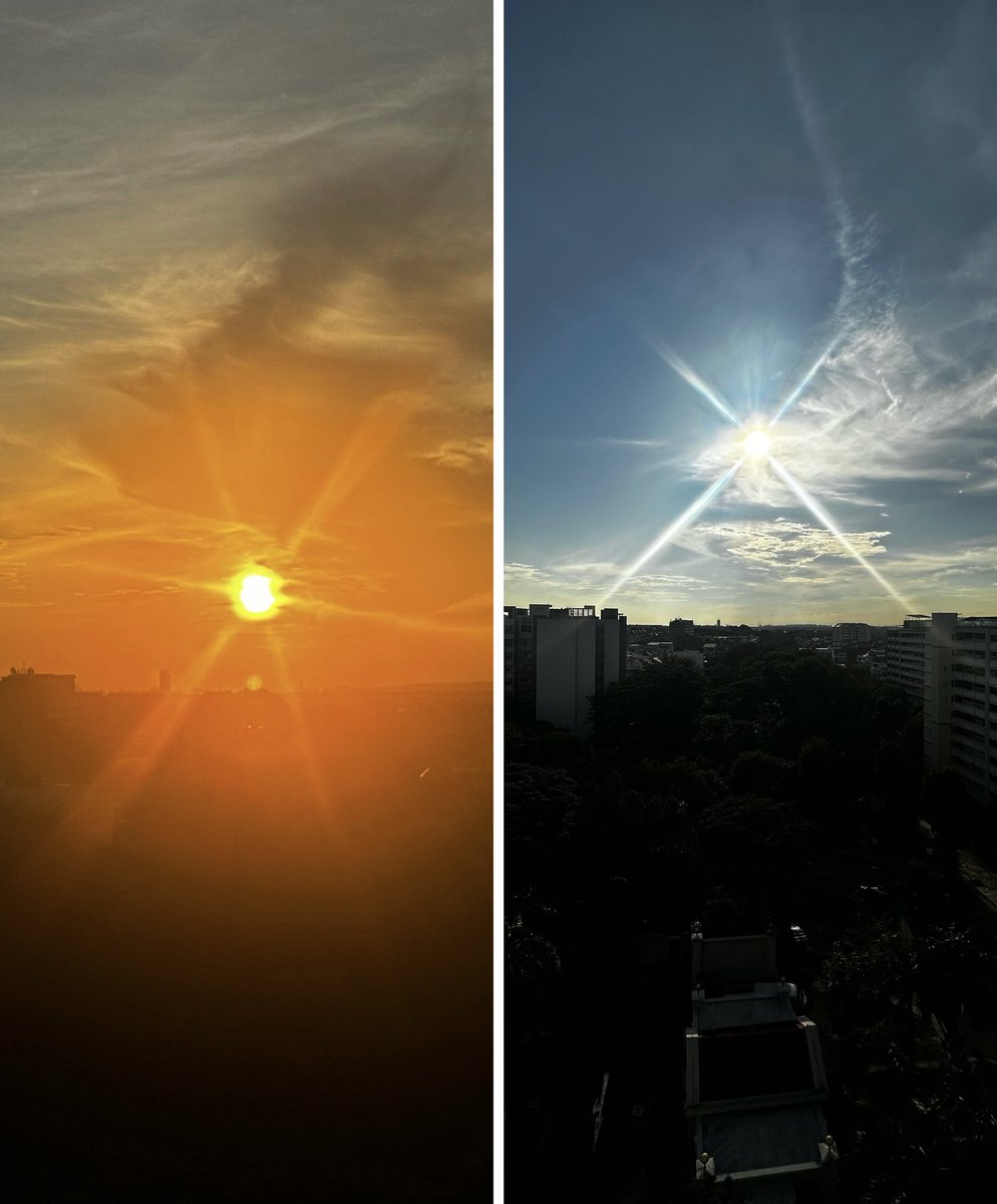 MuthuA1's tweet photo. As you rise, it is okay to change your color, but not your purpose.

#iphone14pro #iphone14prophotography #sunrisesameplacedifferenttime #sunriseoftheday #sunrisephotography #sunrise #color #purpose https://t.co/Zlrm23hNPA