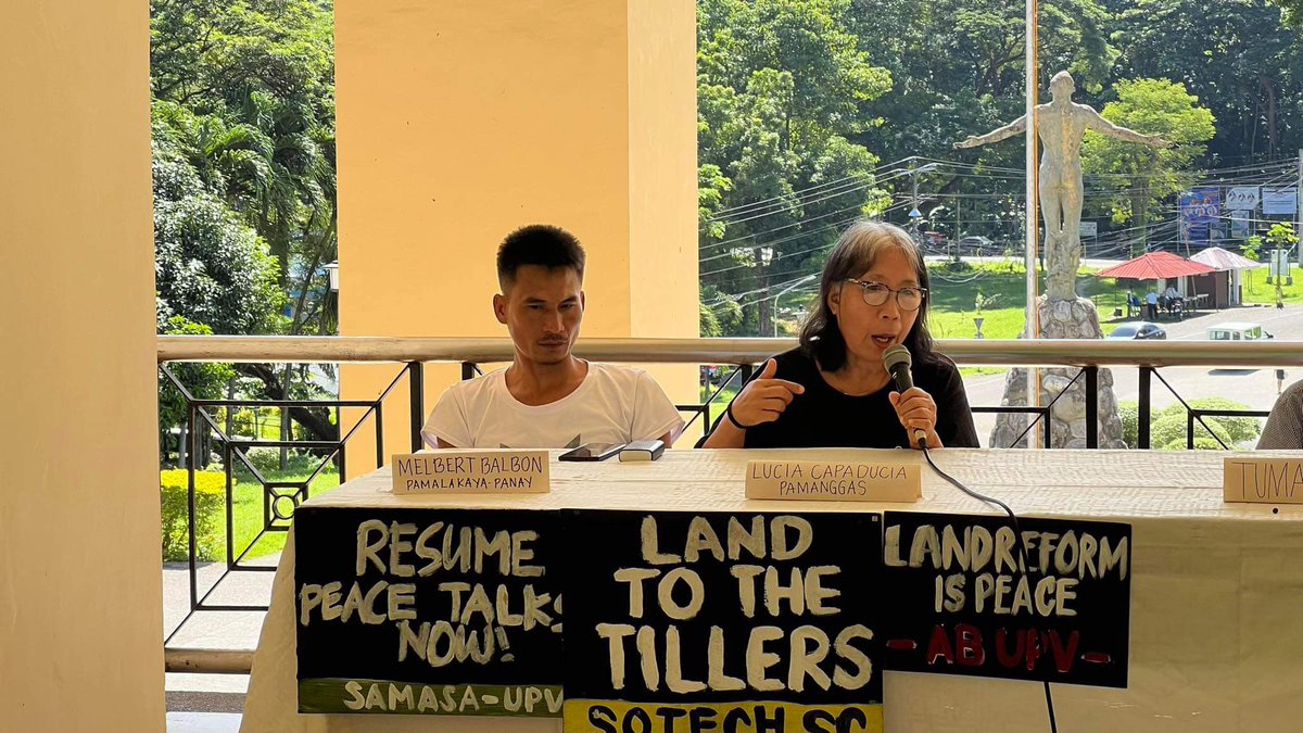 upv_usc's tweet photo. NOW HAPPENING | BUGTAW: A Sectoral Press Conference for IP and Peasant Month
#Bugtaw https://t.co/m4m2lyuGH3