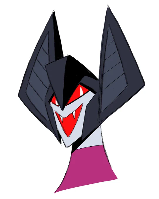 She got fangs! 