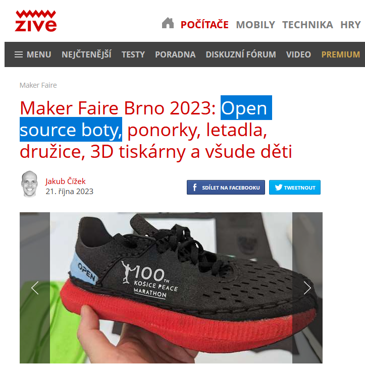 Maker Faire was great! Big Thanks to organisation team and all visitors. Who was not there, can read full article at: 
zive.cz/clanky/maker-f…