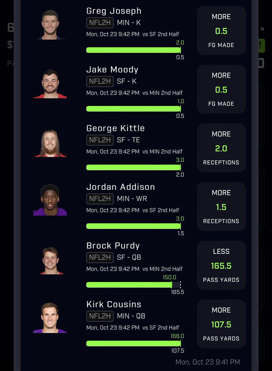 __UncleTy's tweet photo. 2nd half is the best thing to bet with if you’re sorry at choosing nfl props like me you gotta see them in action first then place your wager 😂😂😂😂 
#GamblingTwitter #GamblingCommunity #PrizePicks #MNF https://t.co/pRHT0lIcZa
