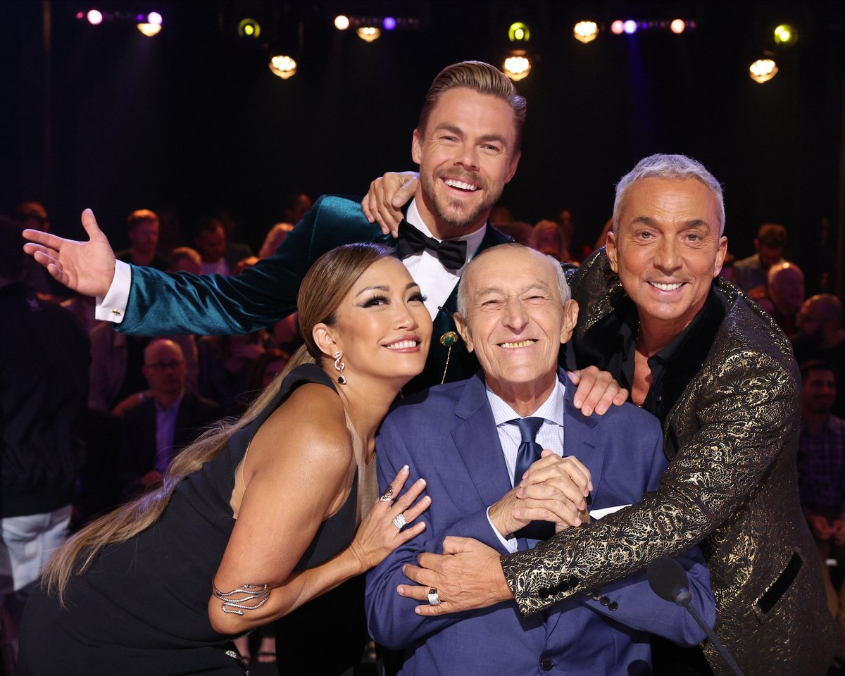 officialdwts's tweet photo. Taking a walk down memory lane as we celebrate the one and only Len Goodman ❤️ #DWTS’ #MostMemorableYear starts right NOW on @ABCNetwork and @DisneyPlus! https://t.co/fV9uIZNARA
