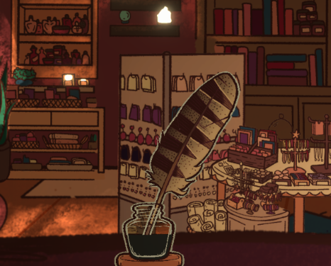 What could this quill be needed for? 
Two days left...

#indiedev #gamedev #IndieGameDev