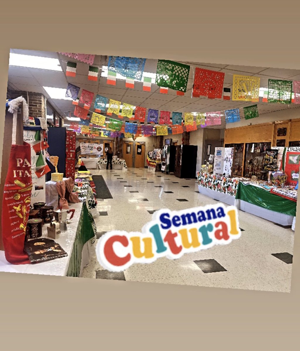 BCSD_BHSPrin's tweet photo. BHS Cultural fair is in full effect this week! Come down to the cafeteria lobby to check out everything going on.@brewsterschools #bhspride https://t.co/885XJZZNAi
