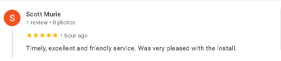 AroundTownDoors's tweet photo. Thanks Scott for your 5 star review this week!
 Call anytime for same day service! 604-259-2534 https://t.co/hhKtMHWrV4