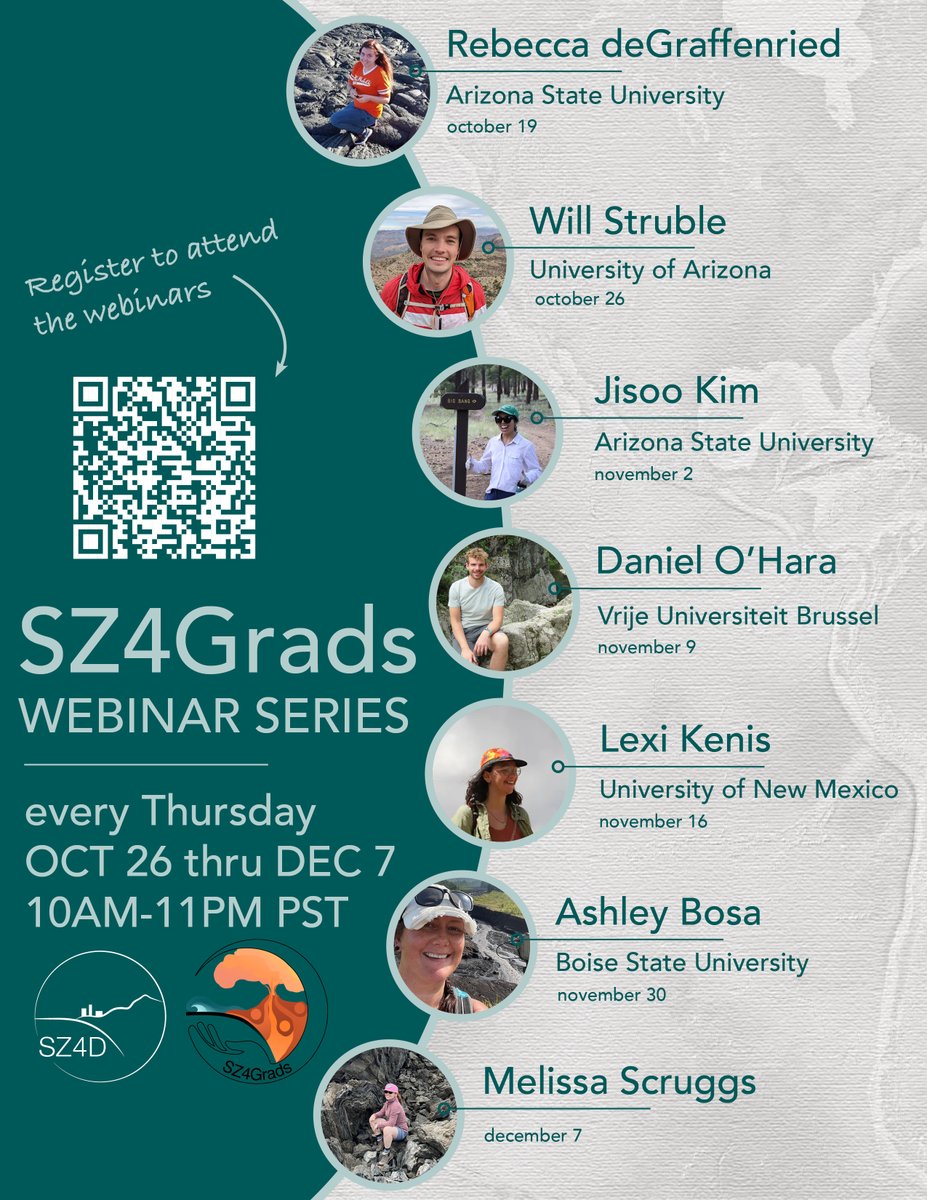 SZ4D (@sz4d1) on Twitter photo Hello World! Join us every Thursday 10AM PT/ 5PM UTC for the <a href="/SZ4D1/">SZ4D</a> <a href="/SZ4Grads/">Subduction Zones 4 Grad-Students and Graduates</a> webinar series - Learn from #EarlyCareer Researchers about subduction zones hazards and come develop your skill set. See you on Oct 26 to play w/ TopoToolbox. Register: ucsc.zoom.us/webinar/regist… Hello World! Join us every Thursday 10AM PT/ 5PM UTC for the <a href="/SZ4D1/">SZ4D</a> <a href="/SZ4Grads/">Subduction Zones 4 Grad-Students and Graduates</a> webinar series - Learn from #EarlyCareer Researchers about subduction zones hazards and come develop your skill set. See you on Oct 26 to play w/ TopoToolbox. Register: ucsc.zoom.us/webinar/regist…