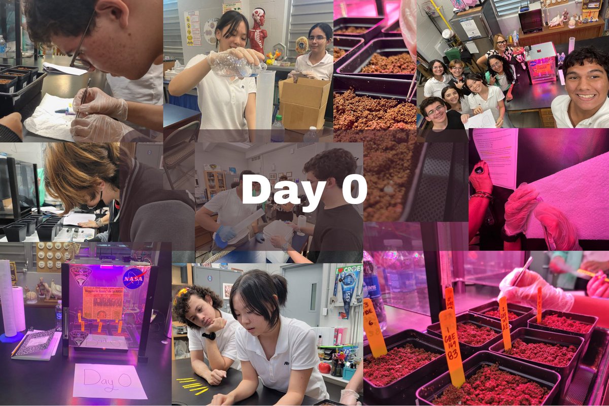 GBECROEM's tweet image. It's today! GBE has planted our seeds and had our Day 0. We oriented our new members. Lots of excitement for this new year! @FairchildChall @GrowBeyondEarth @getMARSfarm @NASA @gbeprcroem @vtvargas1 @adamonzon @EDUCACIONPR @escuelaCROEM