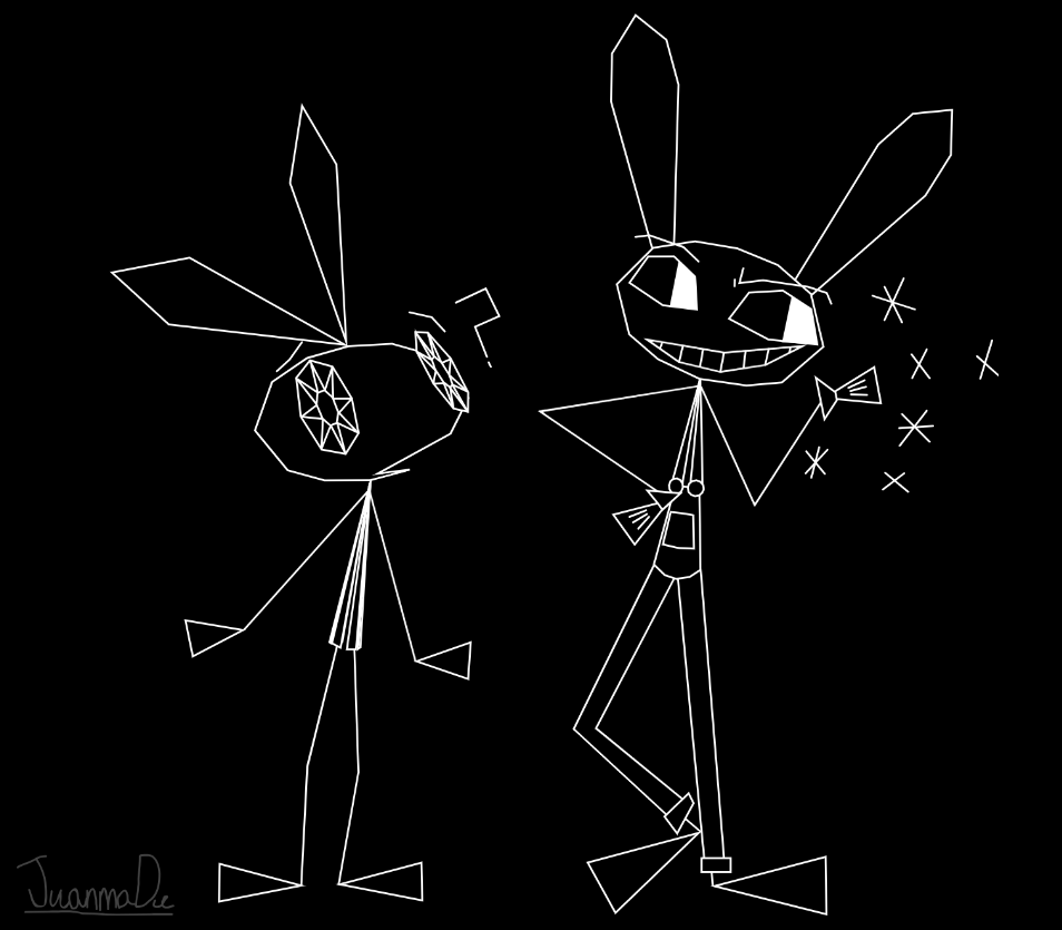 your (sudden) wish is my command lol [Vib-Ribbon Styled Jax] #Vibri # ...
