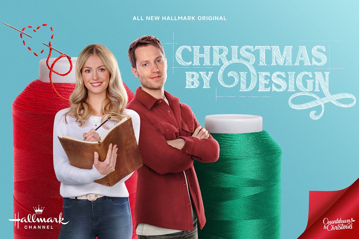 hallmarkchannel's tweet image. Will Connecticut’s holiday festivities spark Christmas magic between Charlotte @beckyjhinch and town mechanic Spencer @jonnykanyon? 🎄 📷 Tune in to the all new movie #ChristmasByDesign on Oct 27 at 8/7c.