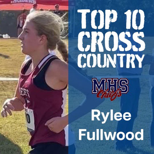 MHS_Chiefs_Ath's tweet photo. Congratulations to Rylee Fullwood on her Top 10 finish at the MAIS Overall Junior High Cross Country Championship yesterday in Clinton. 
#ChiefPride https://t.co/6rDhwPKJIT