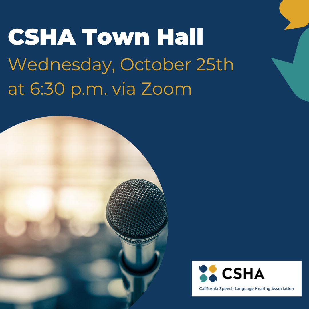 California Speech Language Hearing Association tweet media