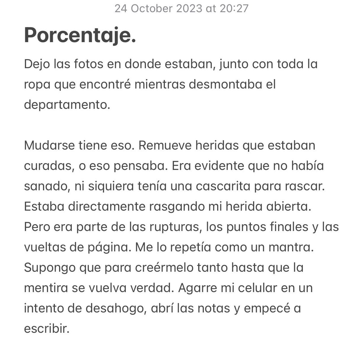 mmiagrosso's tweet photo. “hay un por ciento donde todavía vivimos” https://t.co/zRMFUfZGzL