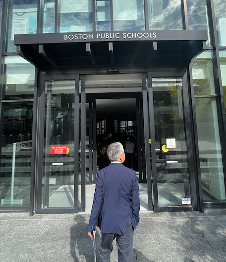 EarlyEdgeCA's tweet image. (1/3) Following site visits, the #ELTour2023 attendees heard a panel discussion this afternoon on "Building and Maintaining High-Quality UPK Programs in a Mixed-Delivery System - A Focus on Boston" at the @BostonSchools &amp;amp; @BPSEarlyLearn Central Office.