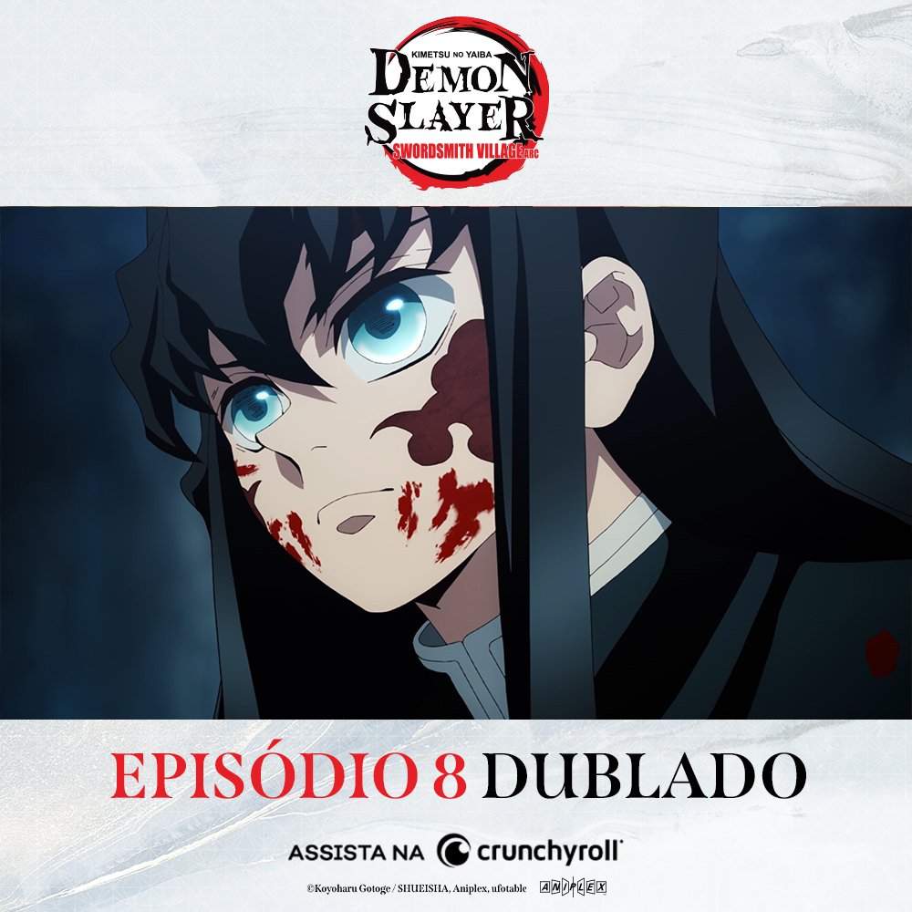 Demon Slayer Swordsmith Village Arc Dublado na Crunchyroll