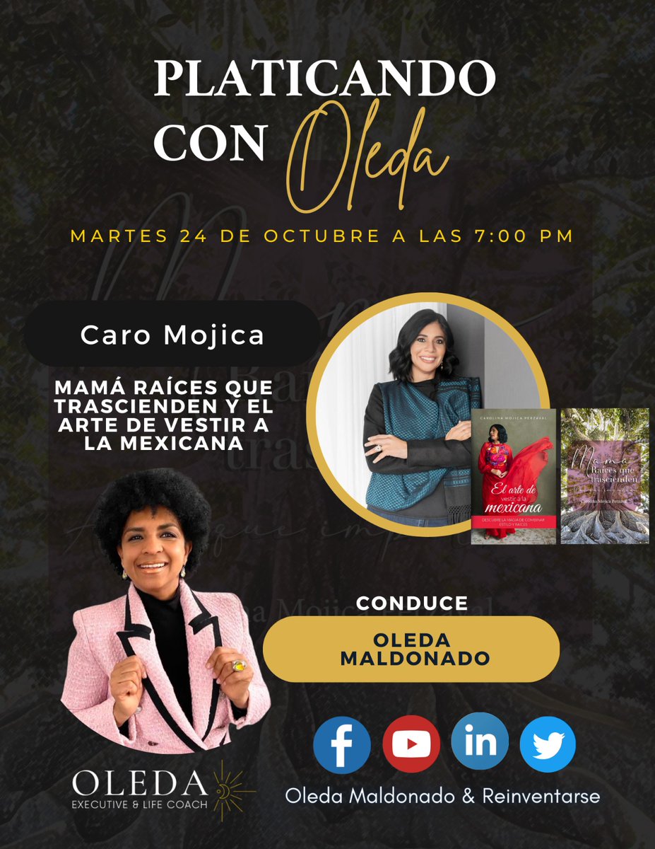 OledaMaldonado's tweet photo. Hoy con Caro Mojica 
https://t.co/c8tvt4I3SJ https://t.co/gSjicBqXDV