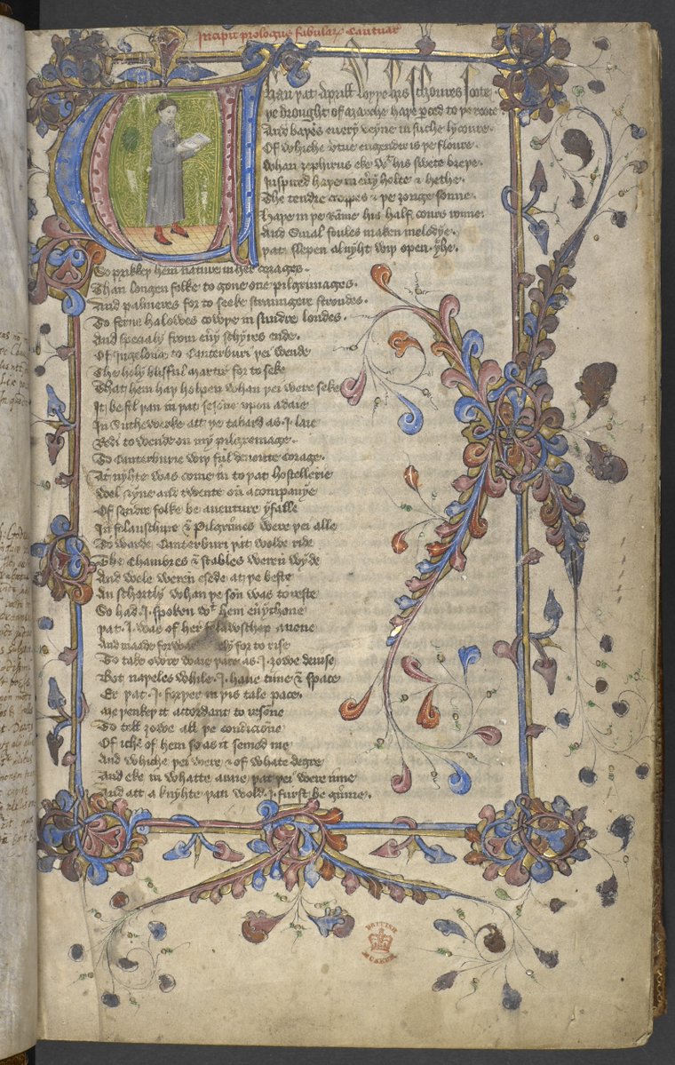BLMedieval's tweet image. Over 60 collection items and 25000 digital images!
All of our manuscripts of Chaucer's works are now available online. Read today's blogpost to learn more!
blogs.bl.uk/digitisedmanus…
#Chaucer