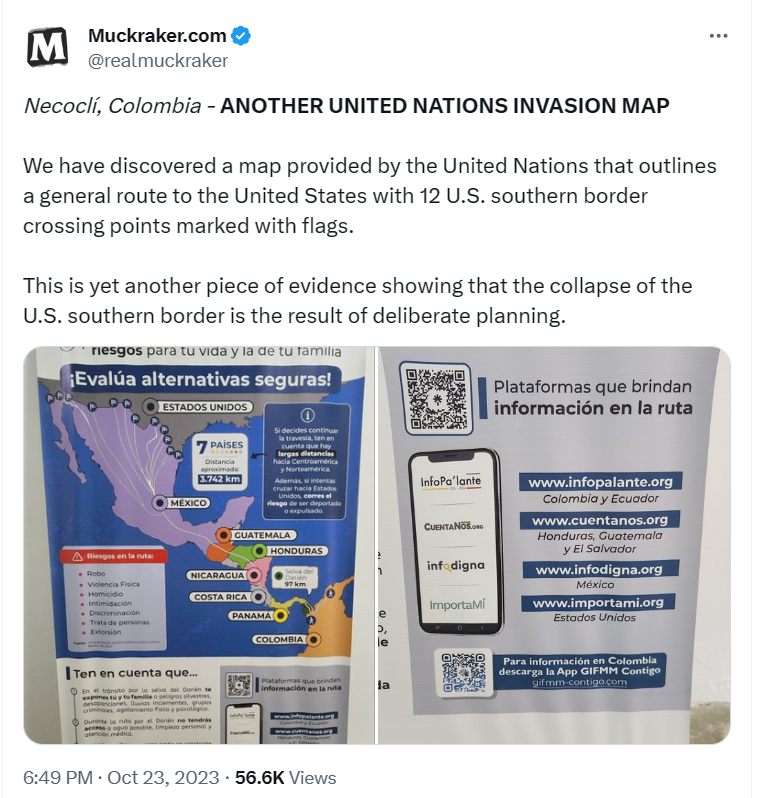 Becky__BT's tweet photo. #BidenOpenBorder is a Planned #illegalAlienReColonization of the USA
Paid for & directed by the #UN for #UNnoNationalBorders (so they get to #UNrule)
& funded by YOU - see #BidenGoodieBags
(HUGE list of incentives provided to the #illegalAlienINVASION )