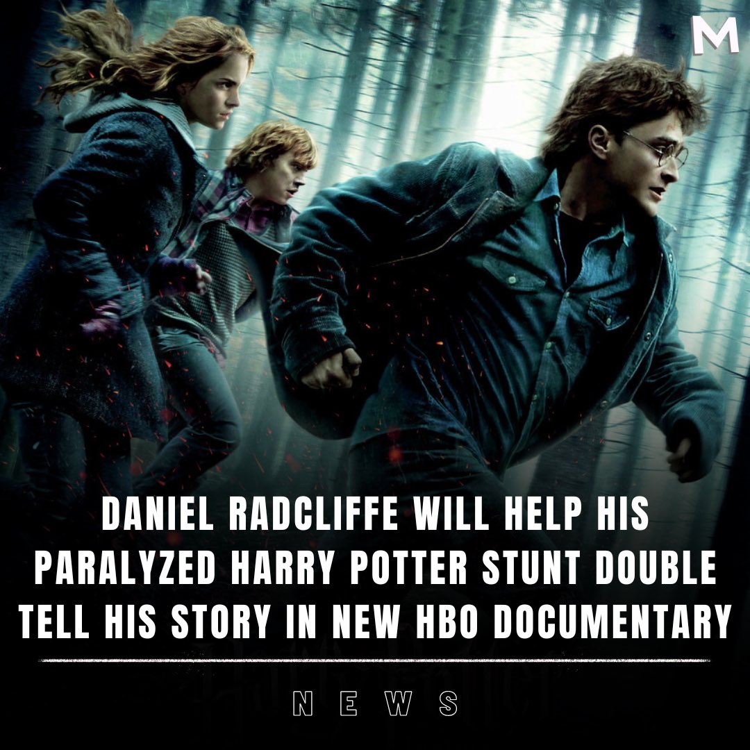 Movieweb on X: David Holmes: The Boy Who Lived will chart the life of the Harry  Potter stuntman, with help from Daniel Radcliffe.    / X