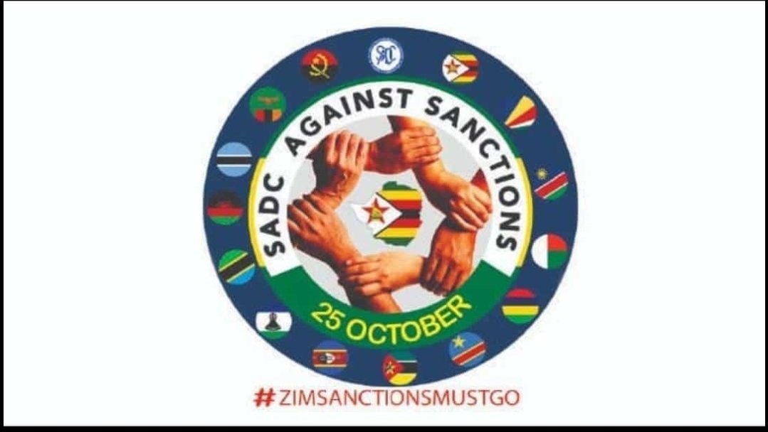 Economic  sanctions imposed on our motherland are sabotaging the economic growth of our nation. We join hands as SADC, to fight against illegal sanctions imposed on Zimbabwe for her to be self-sufficient....
#LetZimFreeFromSanctions
#ZimSanctionsMustGo
