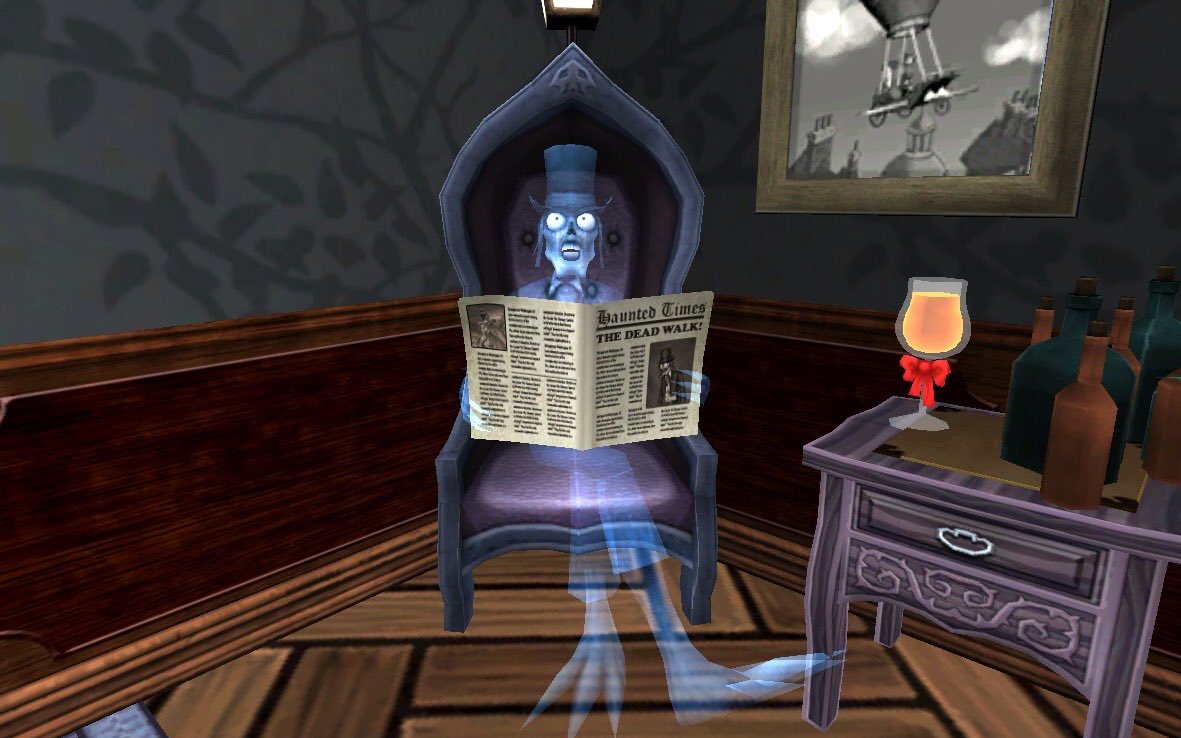 Phoeniix_Force's tweet image. Once upon a midnight dreary, while you pondered, weak and weary, you came upon a derelict road in an obscure nowhere . . .

Poe House awaits you, young wizard. If you dare to enter, under "Seasonal" in the Tours Office, I surely do so hope you make it out alive~ . . . 🐦‍⬛🥀🪦