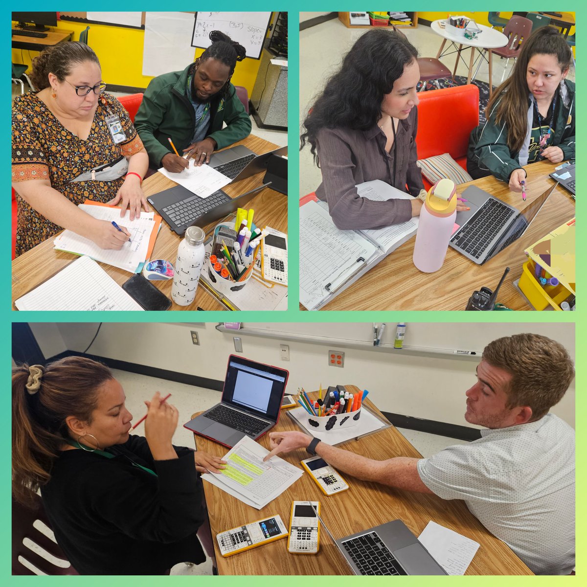 Our RLA & Math teachers and demo teachers engaged in productive conversations on how to improve next week's high leverage Amplify & Carnegie lesson delivery to create greater student impact & learning.
Great job Rusk fam! 💚💛
#AllInForOurKids #RuskStrong
@JuanCordobaDISD…