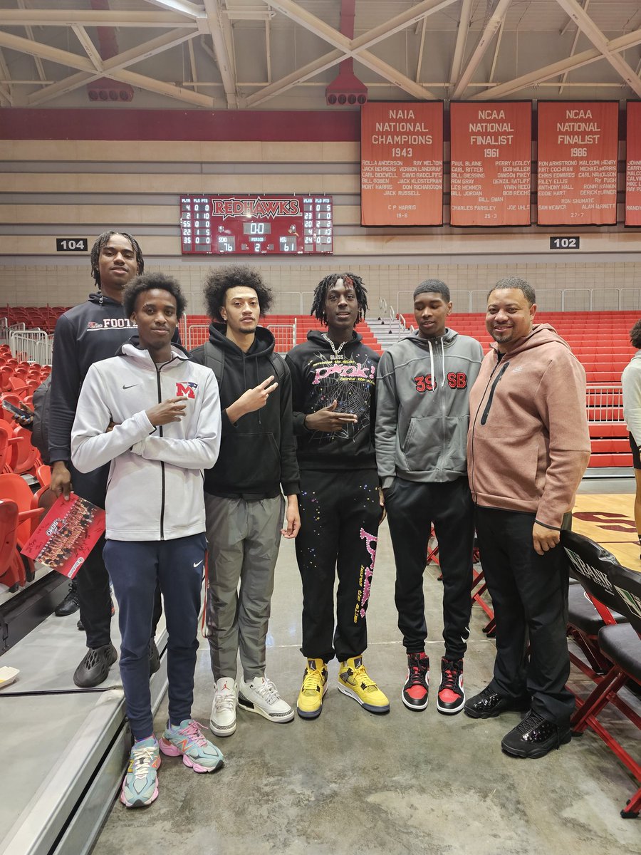 On a unofficial visit to watch SEMO play Henderson State yesterday and got a chance to visit with some of my favorite guys in life! Proud of Marion Basketball! So honored to be their coach! The Marion Legacy will continue and we have a bright future ahead of us!