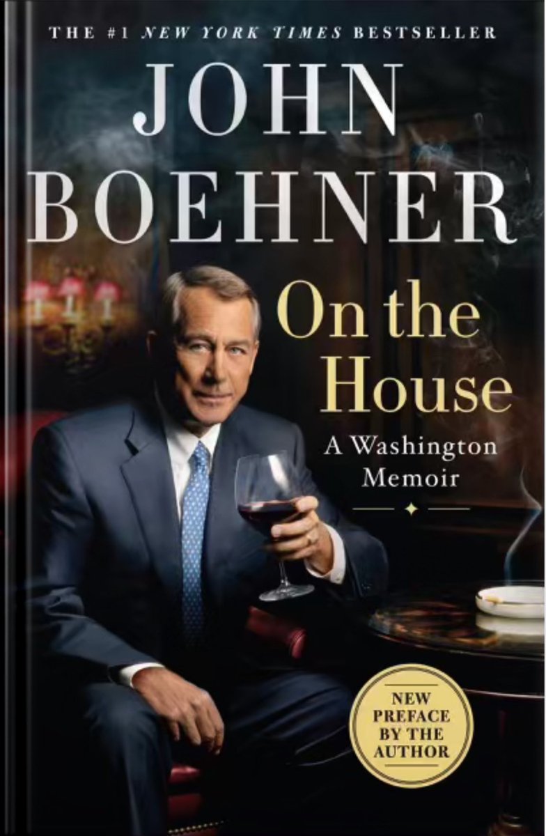 millennialflman's tweet image. In moments like these, I find reading a good book helps. May I suggest #OnTheHouse by @SpeakerBoehner , a delightful read that explains SO MUCH about the nonsense we are witnessing.