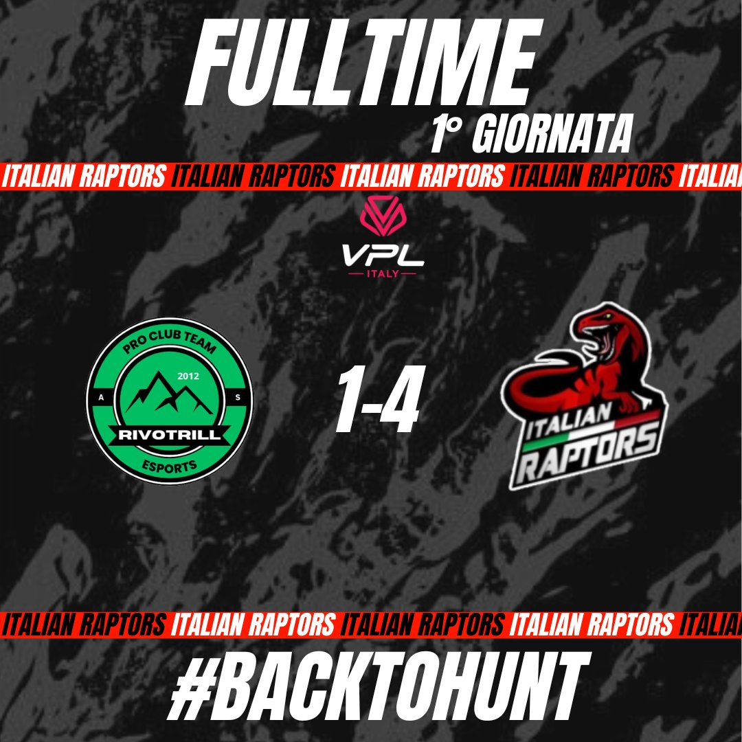 📌 FULLTIME

🏆<a href="/VPGItaly/">Virtual Pro Gaming Italy 🇮🇹</a> - SERIE D1 2ª GIORNATA    
🏠 🆚 <a href="/Giammymod/">☄️⚽️ FC Cementone ⚽️ ☄️</a> 3-5❌

🏆<a href="/VPLItaly/">VPL Italy 🇮🇹</a> - SERIE C 1ª GIORNATA 
✈️ 🆚 #RIVOTRILL 1-4✅

⚽| 3X #alex_lanza001,2X <a href="/LoSqualoo_/">LoSqualo_-</a>,@xbuz_2,<a href="/DeathrowAk47/">The_Reaper_1946</a> 
👟| <a href="/ImPrinceX_MMIII/">ImPrinceX_MMIII</a>,<a href="/JustKita8/">JustKita</a>,<a href="/LoSqualoo_/">LoSqualo_-</a>,<a href="/DeathrowAk47/">The_Reaper_1946</a>