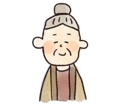 この髪型のおばあちゃん 現実で見たことない