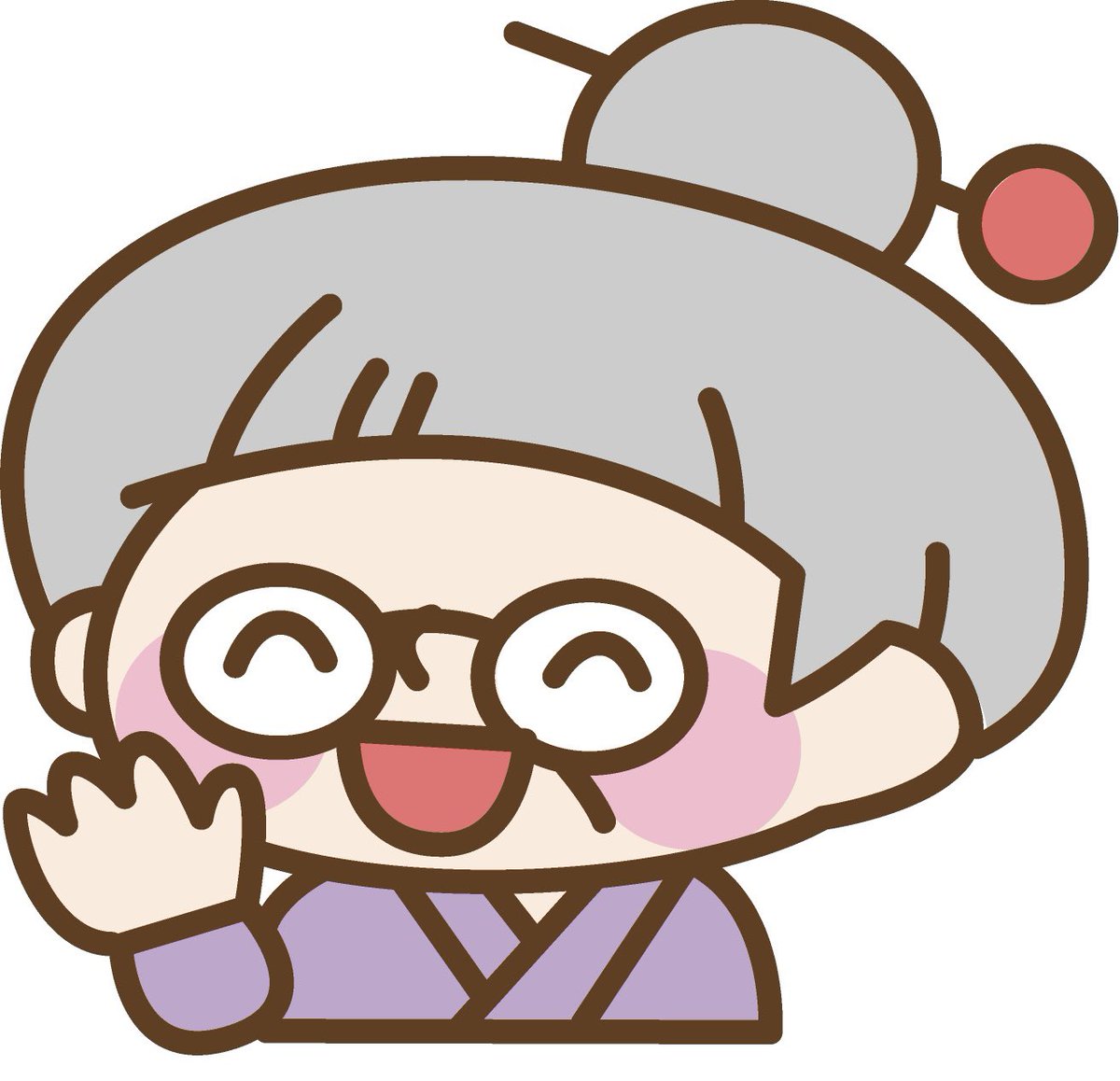 この髪型のおばあちゃん 現実で見たことない
