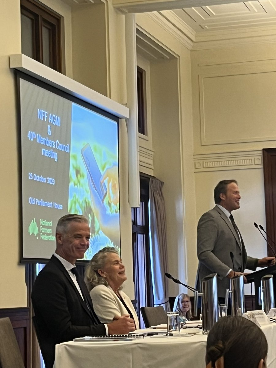 Congratulations <a href="/farmer_dj/">David Jochinke</a> on taking the reins of <a href="/NationalFarmers/">National Farmers' Federation</a> A huge job and so important for Australian farmers. Well done and all the best.